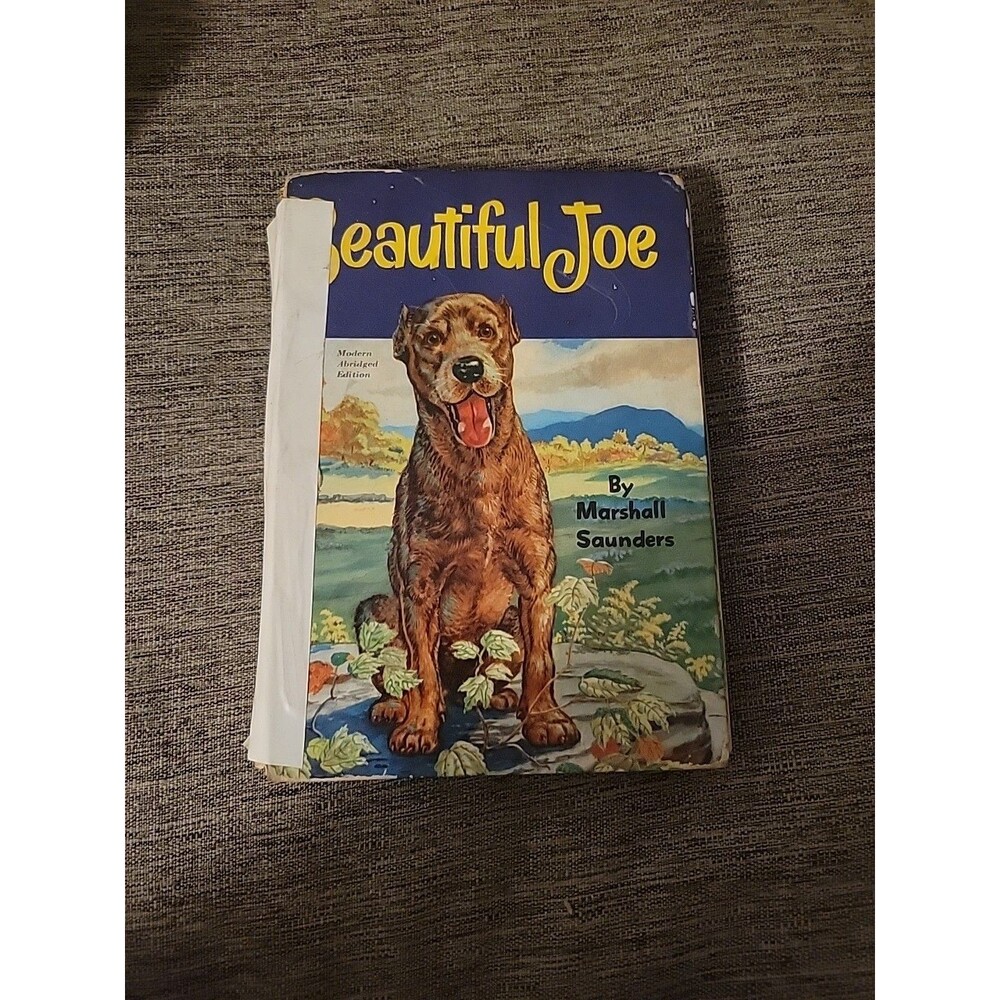 Beautiful Joe By Marshall Saunders Hardback Book Vintage 1955 Whitman Publishing
